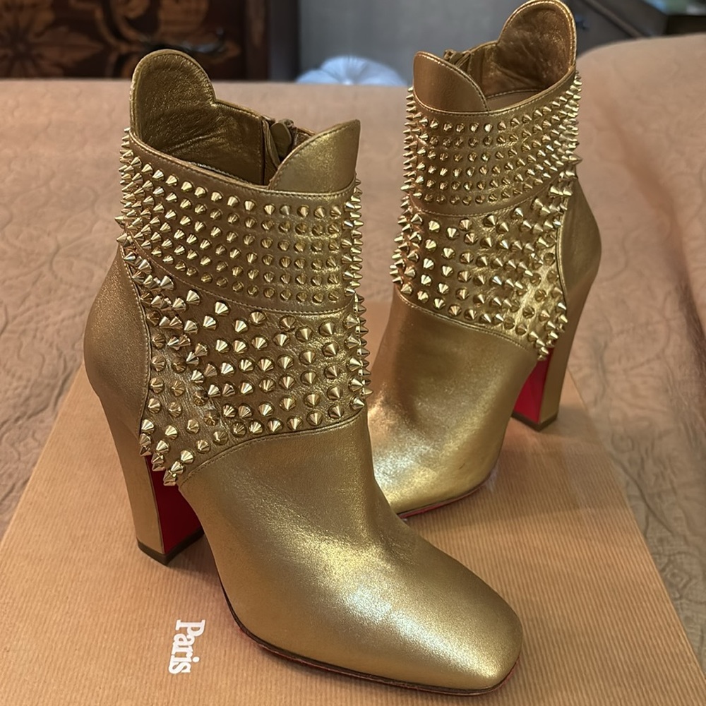 Authentic Christian Louboutin boot